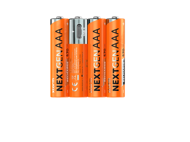 Rechargeable AAA Batteries with USB-C - 4 Pack
